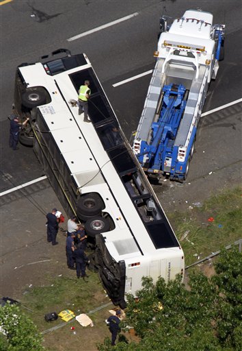 Bus company in Va fatal crash cited for violations